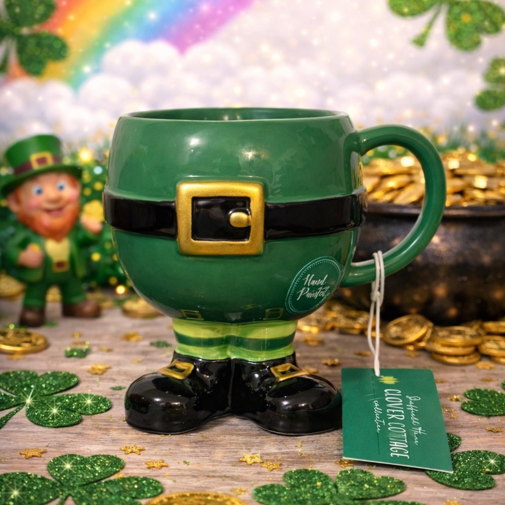 Sheffield Home Clover Cottage Emerald Mug